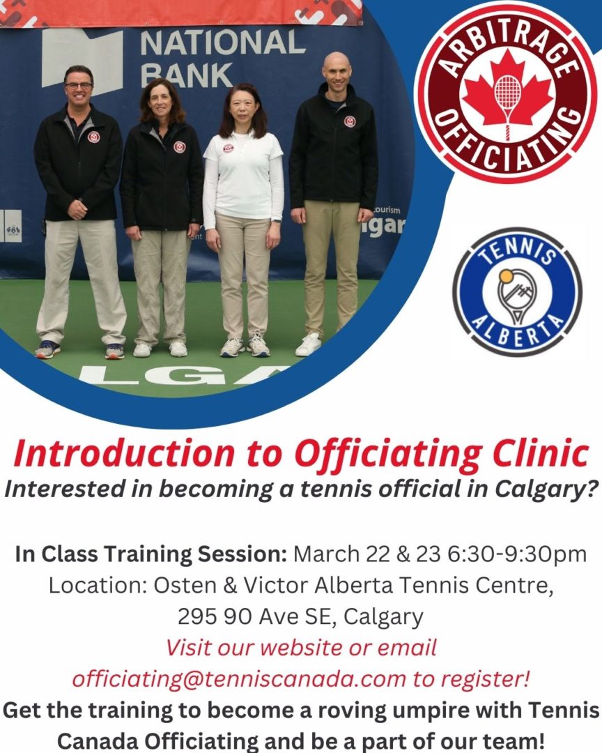 CalgaryClinic2023 Tennis Alberta