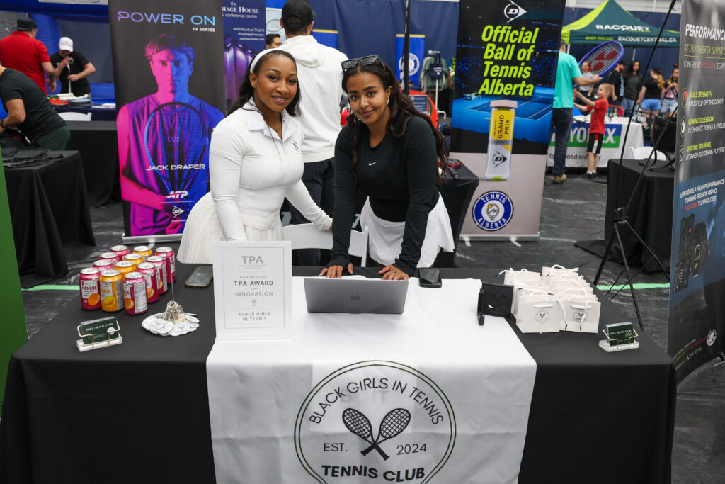 Black Girls in Tennis (BGIT): Black Girls in Tennis founders Jackie and Yosabeth