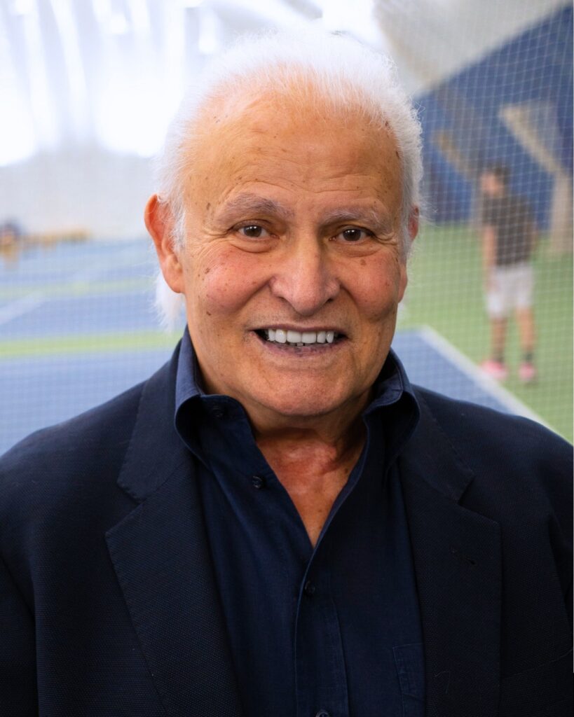 Portrait of Rico Policarpo, recipient of the Tennis Canada Distinguished Service Award